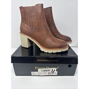 Women's Pierre Dumas Rapid-1 Boots Whiskey Brown NEW WITH BOX Size 11 M